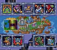 une photo d'Ã©cran de Mega Man X-2 sur Nintendo Super Nes
